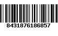 Código de Barras 8431876186857