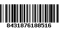 Código de Barras 8431876188516