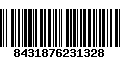 Código de Barras 8431876231328
