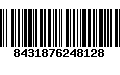 Código de Barras 8431876248128