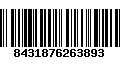 Código de Barras 8431876263893