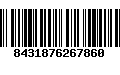Código de Barras 8431876267860