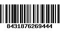 Código de Barras 8431876269444