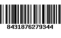 Código de Barras 8431876279344