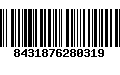 Código de Barras 8431876280319
