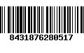 Código de Barras 8431876280517