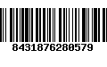Código de Barras 8431876280579