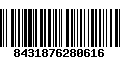 Código de Barras 8431876280616
