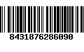 Código de Barras 8431876286090