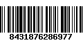 Código de Barras 8431876286977