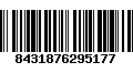 Código de Barras 8431876295177