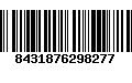 Código de Barras 8431876298277