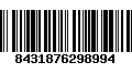 Código de Barras 8431876298994