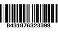 Código de Barras 8431876323399