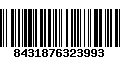 Código de Barras 8431876323993