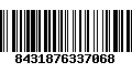 Código de Barras 8431876337068