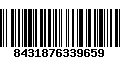 Código de Barras 8431876339659