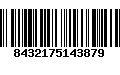 Código de Barras 8432175143879