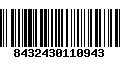 Código de Barras 8432430110943