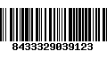 Código de Barras 8433329039123