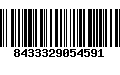 Código de Barras 8433329054591