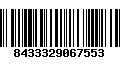 Código de Barras 8433329067553