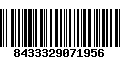 Código de Barras 8433329071956