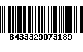 Código de Barras 8433329073189