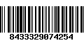 Código de Barras 8433329074254