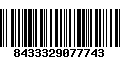 Código de Barras 8433329077743