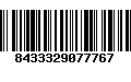 Código de Barras 8433329077767