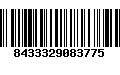 Código de Barras 8433329083775