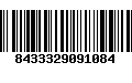 Código de Barras 8433329091084