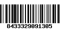 Código de Barras 8433329091305