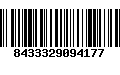 Código de Barras 8433329094177