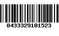 Código de Barras 8433329101523