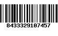 Código de Barras 8433329107457