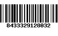 Código de Barras 8433329128032