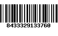 Código de Barras 8433329133760