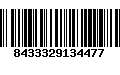 Código de Barras 8433329134477