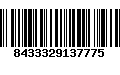 Código de Barras 8433329137775