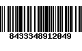 Código de Barras 8433348912049