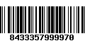 Código de Barras 8433357999970