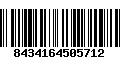 Código de Barras 8434164505712