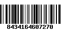 Código de Barras 8434164607270