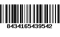 Código de Barras 8434165439542