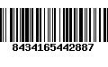 Código de Barras 8434165442887