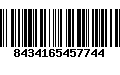 Código de Barras 8434165457744
