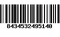 Código de Barras 8434532495140