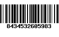 Código de Barras 8434532605983